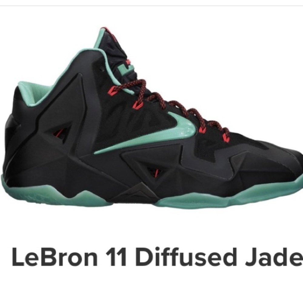 Lebrun 11 Diffused Jade Shoes